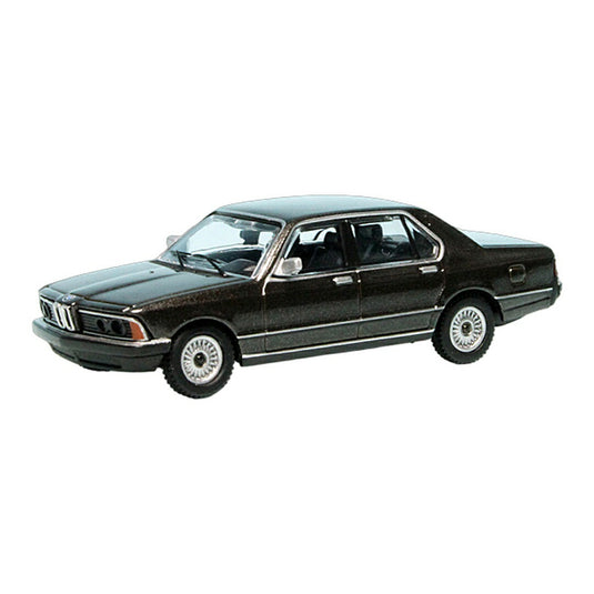 BMW 733i Sedan E23 1977 ダークブラウン / Minichamps 1/87 ミニカー
