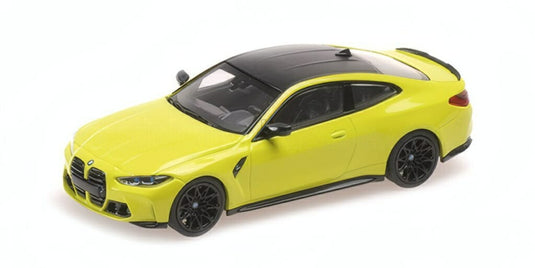 BMW 4シリーズ M4 (G82) 2020 イエロー / MINICHAMPS 1/87 ミニカー