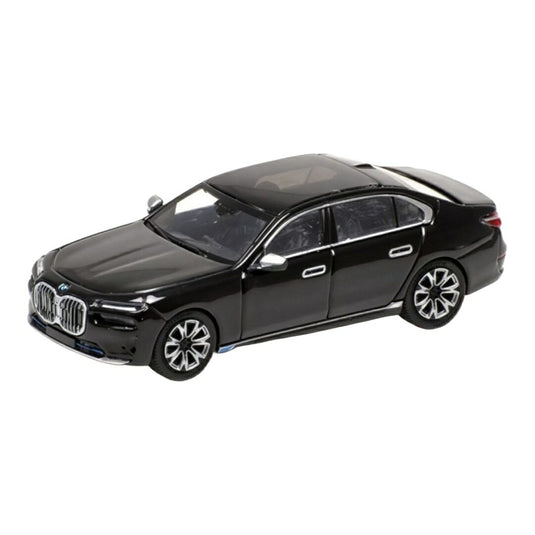 【予約】 BMW i7 2023 ブラック / MINICHAMPS 1/87 ミニカー