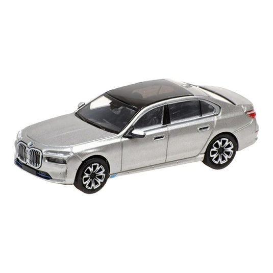 【予約】 BMW 7シリーズ i7 2023 シルバー / MINICHAMPS 1/87 ミニカー