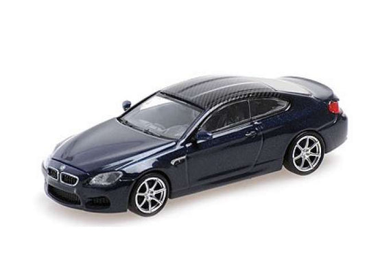 2015 BMW M6 クーペ ブルーメタリック ヘルパ 1/87 BMW M6 ミニカー / MINICHAMPS 1/87 ミニカー