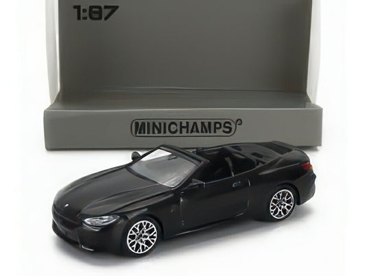 BMW  8-SERIES CABRIOLET (G14) 2020 - BLACK MET/Minichamps 1/87ミニカー