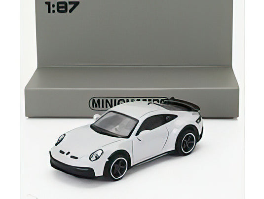 PORSCHE 911 992 DAKAR COUPE 2023 GREY/MINICHAMPS 1/87ミニカー