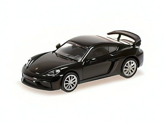 【予約】PORSCHE 718 CAYMAN GT4 (981) 2019 ブラック/ MINICHAMPS 1/87 ミニカー