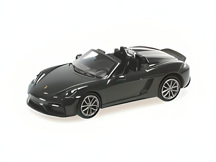 【予約】PORSCHE 718 SPIDER (981) オープン 2019 グリーンメタリック/ MINICHAMPS 1/87 ミニカー