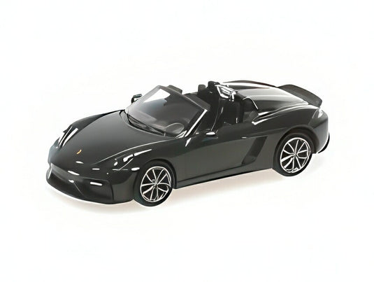 【予約】PORSCHE 718 SPIDER (981) オープン 2019 グリーンメタリック/ MINICHAMPS 1/87 ミニカー