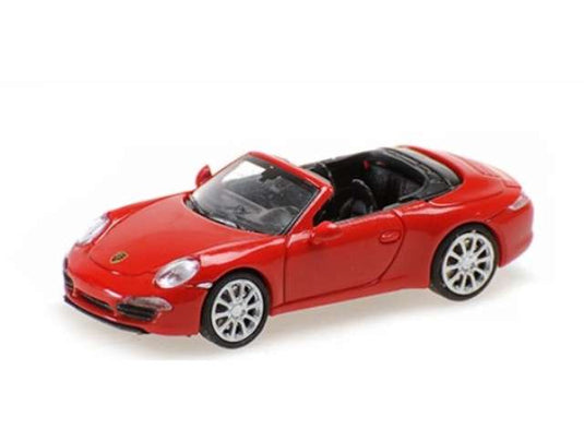 2013 ポルシェ 911 カブリオレ レッド ヘルパ 1/87 Porsche 911 / MINICHAMPS 1/87 ミニカー