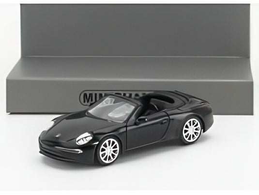 PORSCHE 911 991 カブリオレ オープン 2013 ブラック/ MINICHAMPS 1/87 ミニカー