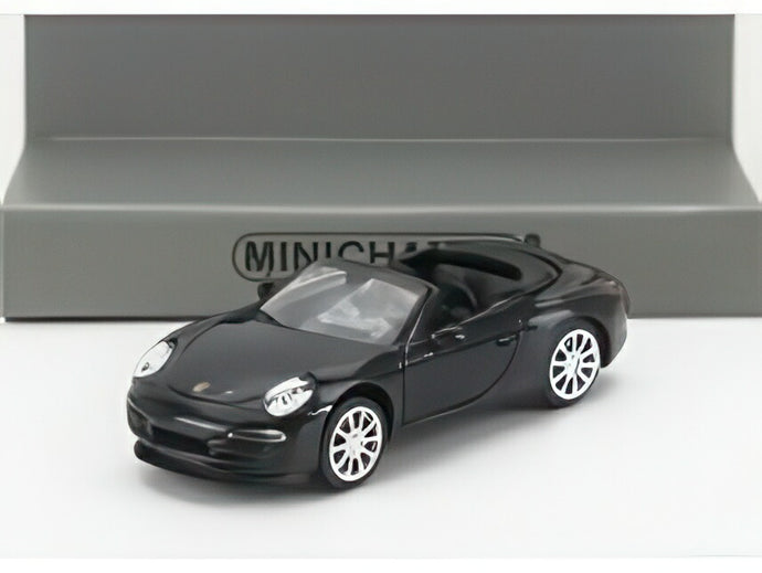 PORSCHE 911 991 カブリオレ オープン 2013 ブルー/ MINICHAMPS 1/87 ミニカー