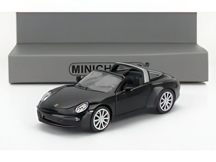PORSCHE 911 991 TARGA カブリオレ オープン 2014 ブラック/ MINICHAMPS 1/87 ミニカー