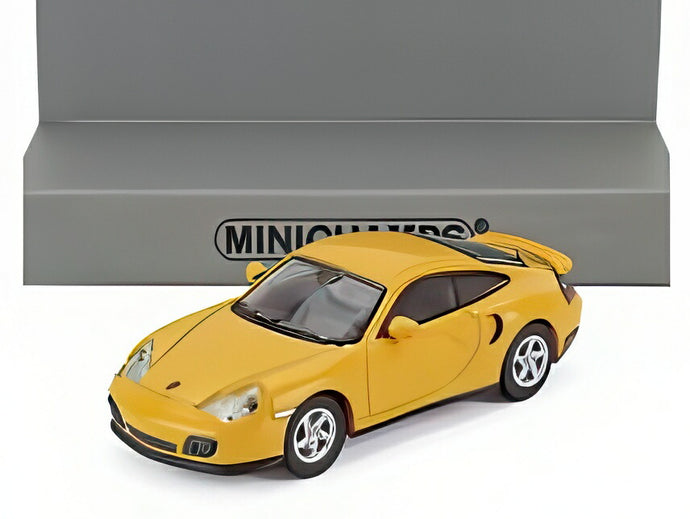 【予約】PORSCHE 911 996 ターボ クーペ 2000 イエロー/ MINICHAMPS 1/87 ミニカー