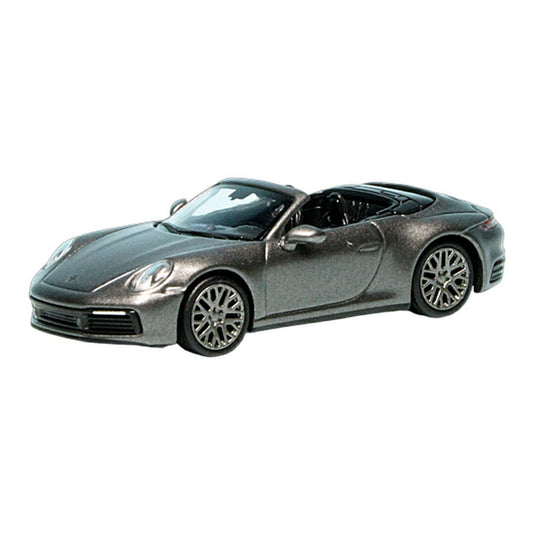 Porscheポルシェ 911 Carrera 4S Convertible 992 2019 グレー / Minichamps 1/87 ミニカー