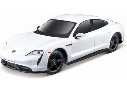 2019 ポルシェ タイカン ターボ S ホワイト ヘルパ 1/87 Porsche Taycan / MINICHAMPS 1/87 ミニカー