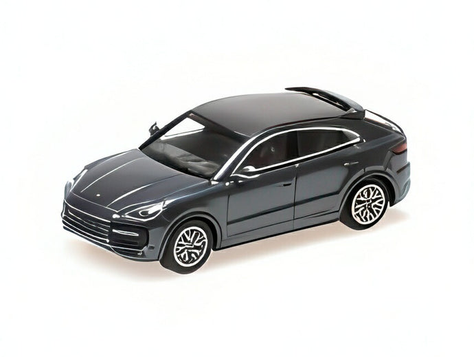 【予約】PORSCHE CAYENNE TURBO クーペ 2019 グレーメタリック/ MINICHAMPS 1/87 ミニカー