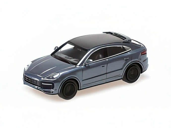 【予約】PORSCHE CAYENNE TURBO クーペ 2019 ブルーメタリック/ MINICHAMPS 1/87 ミニカー