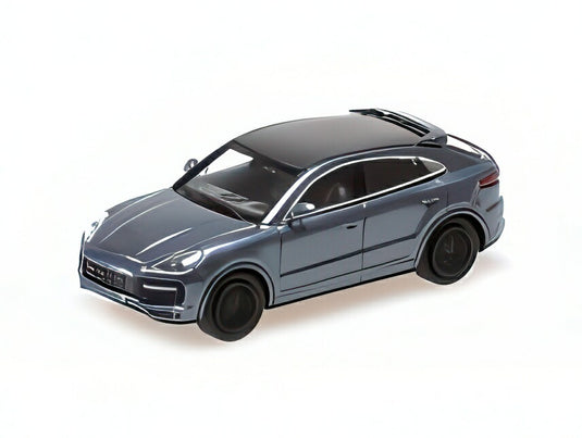 【予約】PORSCHE CAYENNE TURBO クーペ 2019 ブルーメタリック/ MINICHAMPS 1/87 ミニカー
