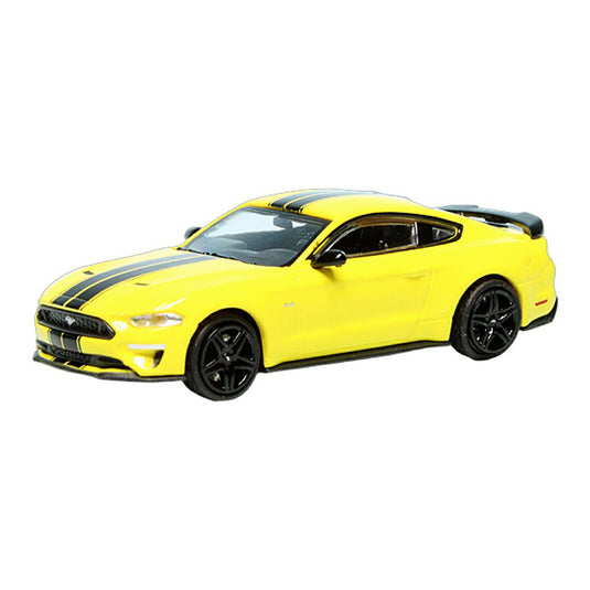 Fordフォード Mustangマスタング Coupeクーペ 2018 イエロー / Minichamps 1/87 ミニカー