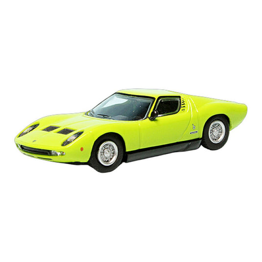 Lamborghiniランボルギーニ Miura 1966 ライムグリーン / Minichamps 1/87 ミニカー