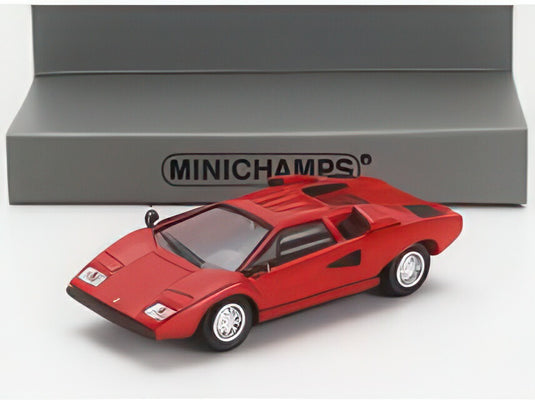 LAMBORGHINI COUNTACH LP400 1974 レッド/ MINICHAMPS 1/87 ミニカー