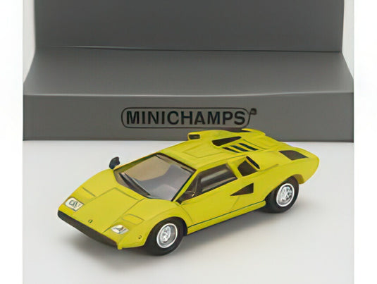 LAMBORGHINI COUNTACH LP400 1974 イエロー/ MINICHAMPS 1/87 ミニカー