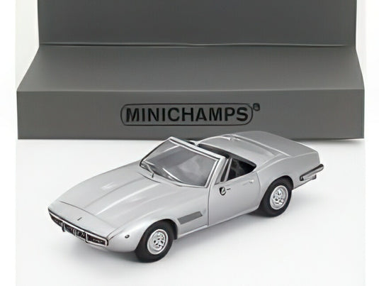 MASERATI GHIBLI SPIDER カブリオレ オープン 1969 シルバー/ MINICHAMPS 1/87 ミニカー