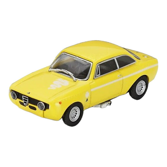 Alfa Romeoアルファロメオ GTA 1300 JUNIOR 1972 イエロー / MINICHAMPS 1/87 ミニカー