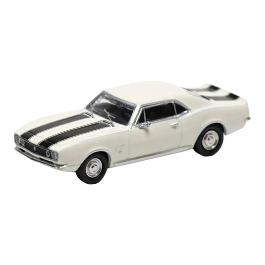 【予約】 Chevroletシボレー Camaroカマロ クーペ 1967 ホワイト ブラック / MINICHAMPS 1/87 ミニカー