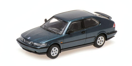 【予約】SAAB 900 クーペ 1995 グリーンメタリック / MINICHAMPS 1/87 ミニカー