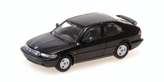 【予約】SAAB 900 クーペ 1995 ブラック / MINICHAMPS 1/87 ミニカー