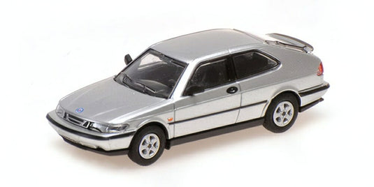 【予約】SAAB 900 クーペ 1995 シルバー / MINICHAMPS 1/87 ミニカー