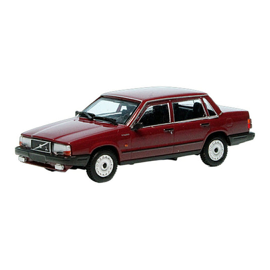 Volvoボルボ 740GL Sedan 1986 ダークレッド / Minichamps 1/87 ミニカー