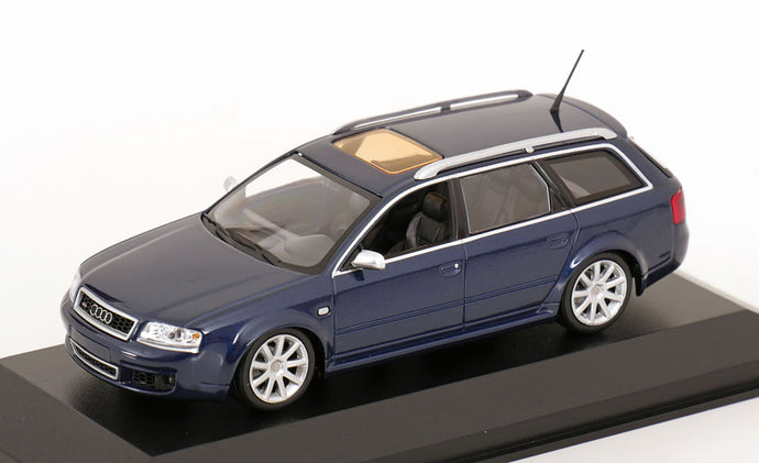 Audi RS6 アバント 2002 Maxichamps コレクション/ Minichamps 1/43 ミニカー