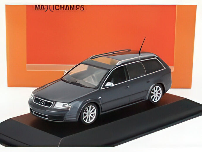 AUDI A6 RS6 AVANT SW ステーションワゴン 2002 グレーメタリック/ MINICHAMPS 1/43 マキシチャンプスミニカー