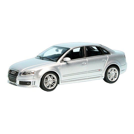 Audiアウディ RS4 セダン 2004 シルバー / Minichamps 1/43 ミニカー