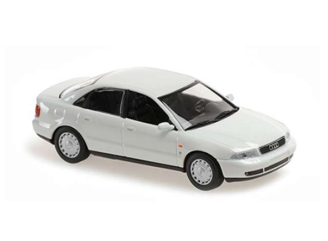 Audi A4 1995 ホワイト/ Maxichamps 1/43 ミニカー