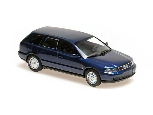 Audi A4 Avant 1995 ダークブルー/ Maxichamps 1/43 ミニカー