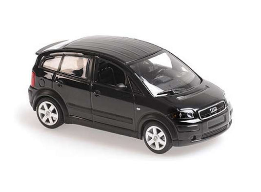 2000 Audi A2 ブラック/Maxichamps 1/43ミニカー