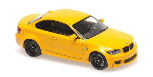 【予約】BMW 1シリーズ M クーペ 2011 イエロー / MINICHAMPS 1/43 ミニカー
