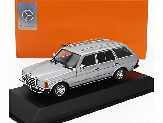 MERCEDES BENZ Eクラス 230TE ステーションワゴン (W123) 1982 シルバー/ MINICHAMPS 1/43 MAXICHAMPSミニカー
