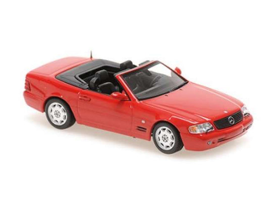 1999 メルセデスベンツ SLクラス R129 レッド Mercedes SL-class / Maxichamps 1/43 ミニカー