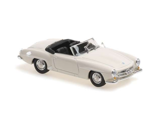 1955 Mercedes-Benz 190 SL(W121) ホワイト/Maxichamps 1/43ミニカー