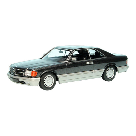 Mercedes Benzメルセデスベンツ 560SEC Coupe C126 1986 ブラック / Minichamps 1/43 ミニカー