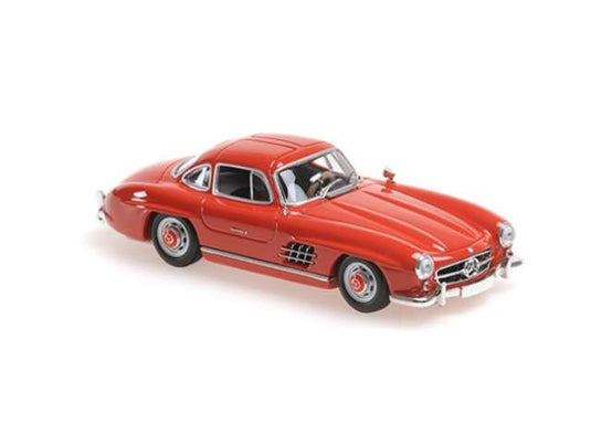 1955 メルセデスベンツ 300 SL (W198 I) レッド/ Maxichamps  1/43 ミニカー