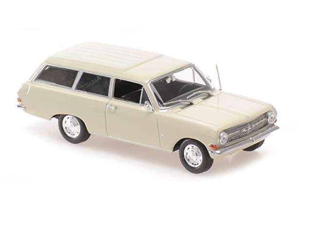1962 Opel レコードA キャラバン ベージュ/Maxichamps 1/43ミニカー