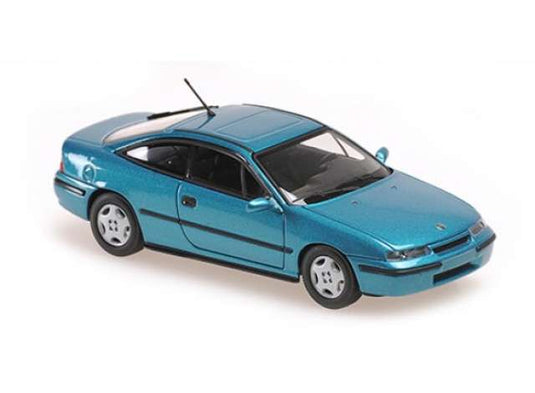 1989 オペル カリブラ ターコイズメタリック Opel Calibra ミニカー オペル / Maxichamps 1/43 ミニカー