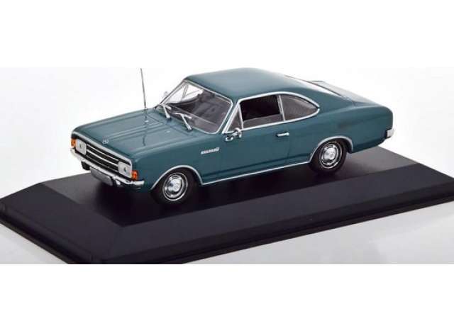 1966 Opel レコードC ブルーメタリック/Maxichamps 1/43ミニカー