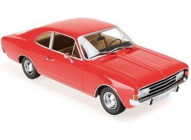 1966 Opel レコードC レッド/Maxichamps 1/43ミニカー
