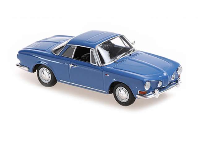 1966 Volkswagen カルマンギア 1600 ブルー/Maxichamps 1/43ミニカー
