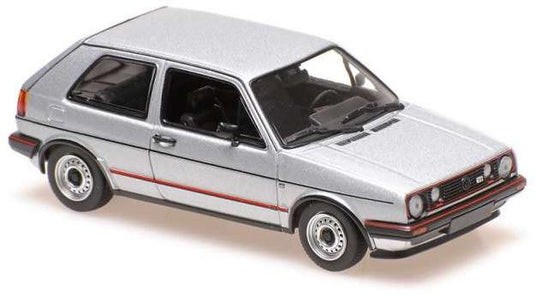1985 フォルクスワーゲン ゴルフ GTI シルバーメタリック/ Maxichamps  1/43 ミニカー
