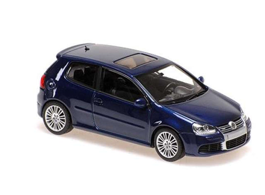 2005 フォルクスワーゲン ゴルフ R32 ブルーメタリック/ Maxichamps  1/43 ミニカー